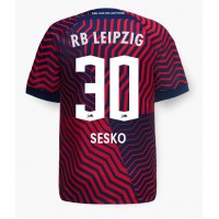 RB Leipzig Benjamin Sesko #30 Bortedrakt 2023-24 Kortermet